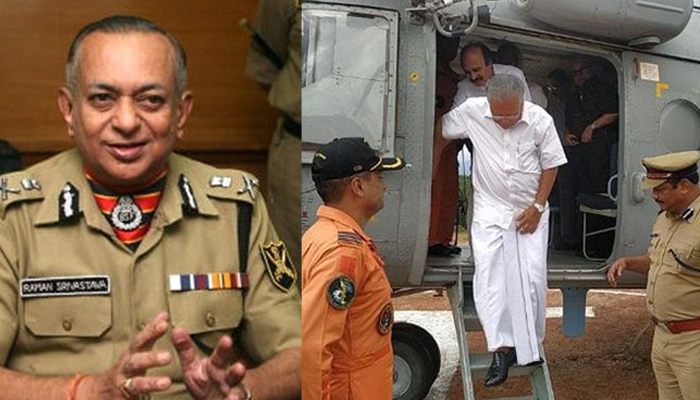 ഹെലികോപ്റ്റര്‍ വാടക കാരാറില്‍ ദുരൂഹത ആരോപിച്ച് ഉപദേശകന്‍ ശ്രീവാസ്തവക്കെതിരെ മുഖ്യമന്ത്രിക്ക് പരാതി