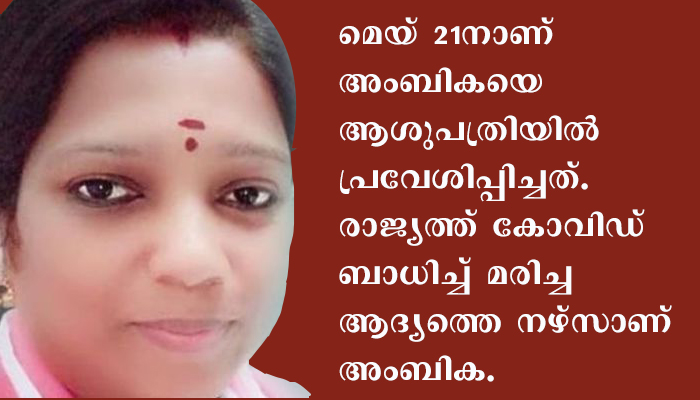 മലയാളി നഴ്‌സിന്റെ മരണം: ഉപയോഗിച്ച പിപിഇ കിറ്റുകള്‍ വീണ്ടും ധരിച്ചിരുന്നെന്ന് സഹപ്രവര്‍ത്തകര്‍