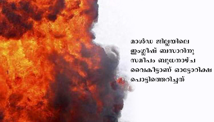 ഓട്ടത്തിനിടെ ഓട്ടോറിക്ഷ പൊട്ടിത്തെറിച്ച് ഡ്രൈവര്‍ മരിച്ചു, സ്‌ഫോടനത്തെപ്പറ്റി എന്‍ഐഎ അന്വേഷിക്കുന്നു
