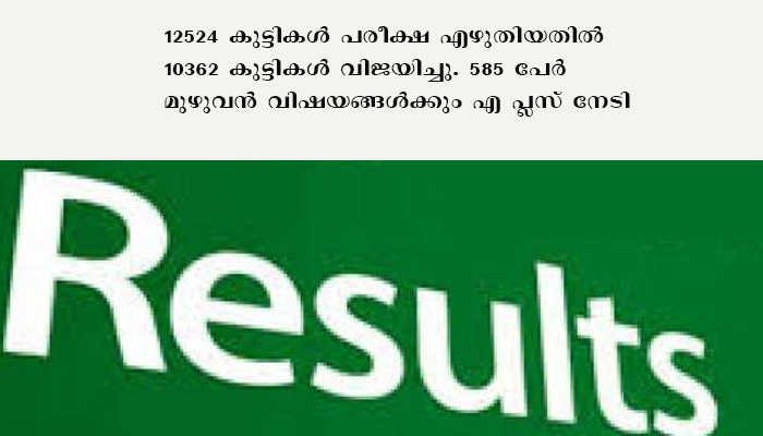 ഹയര്‍ സെക്കന്‍ഡറി പരീക്ഷാ ഫലം: കൈത്താങ്ങിന്റെ ബലത്തില്‍ പത്തനംതിട്ട ജില്ല മുന്നേറി