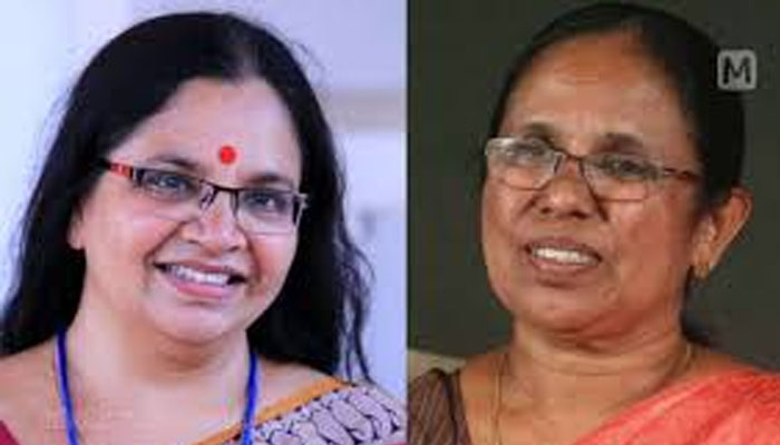 ഭാഗ്യലക്ഷ്മിയെ അഭിനന്ദിച്ച് കെ.കെ.ശൈലജ ടീച്ചർ.   പ്രതികരിച്ച മാര്‍ഗം പിന്നീട് ചര്‍ച്ച ചെയ്യാമെന്നും ആരോഗ്യ മന്ത്രി