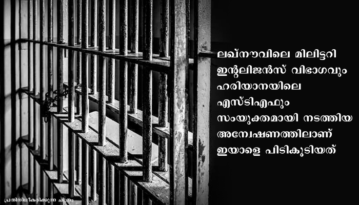 ഹണിട്രാപ്പ്, ഇന്ത്യയുടെ പ്രതിരോധ രഹസ്യങ്ങള്‍ പാകിസ്ഥാന് കൈമാറിയ മിലിട്ടറി ജീവനക്കാരന്‍ അറസ്റ്റില്‍