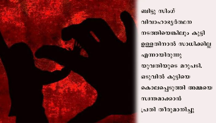 10 വയസ്സുകാരനെ തട്ടിക്കൊണ്ടുപോയി കൊലപ്പെടുത്തിയ അമ്മയുടെ സുഹൃത്തായ യുവാവ് അറസ്റ്റിൽ. ക്രൈം പരമ്പരയെ അനുകരിച്ച് കൃത്യം നിർവഹിച്ചത് കുട്ടിയുടെ അമ്മയെ സ്വന്തമാക്കാൻ
