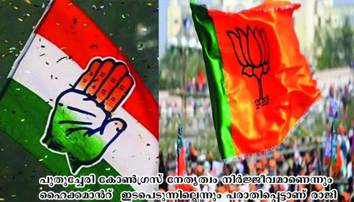 പ്രശ്‌നപരിഹാരത്തിന്‌ ഹൈക്കമാന്‍റ് ‌ ഇടപെട്ടില്ല, കോണ്‍ഗ്രസില്‍ കൂട്ട രാജി