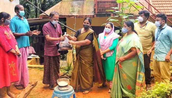 ഇടുക്കി: സുഭിക്ഷ കേരളം പദ്ധതി; മത്സ്യകൃഷി വിളവെടുപ്പ് നടത്തി