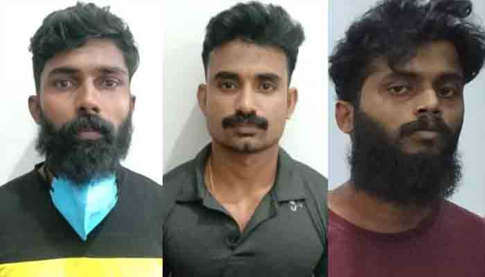 കാറിൽ യാത​ ചെയ്യുകയായിരുന്ന ദമ്പതികളെ ആക്രമിച്ച കേസിൽ മൂന്നുപേർ അറസ്റ്റിൽ