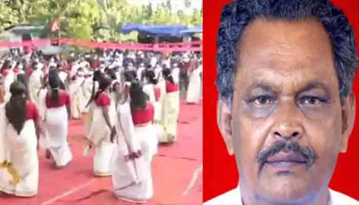 മെഗാ തിരുവാതിരയെ ന്യായീകരിച്ച് സി പി എം തൃശൂര്‍ ജില്ലാ സെക്രട്ടറി