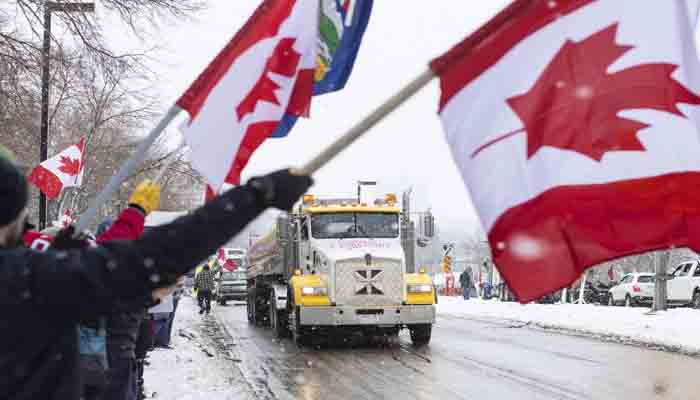 കോവിഡ് നിയന്ത്രണത്തിനെതിരേ പ്രക്ഷോഭം: ഒട്ടാവയില്‍ അടിയന്തരാവസ്ഥ