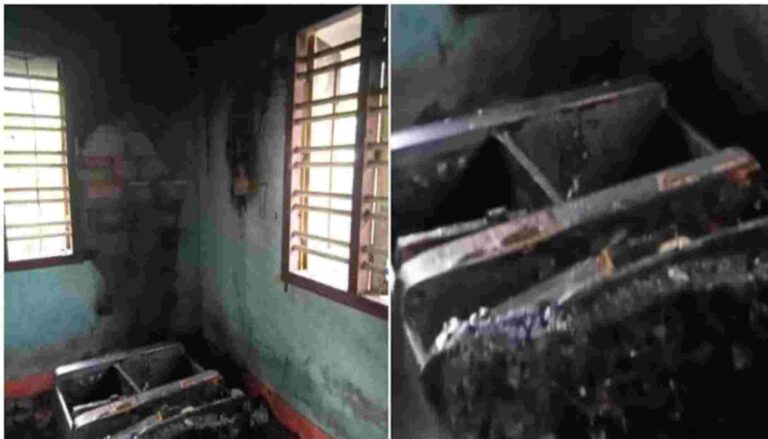 ആറാട്ടുപുഴയിൽ വീടിന് തീ പിടിച്ചു. ആളപായമില്ല