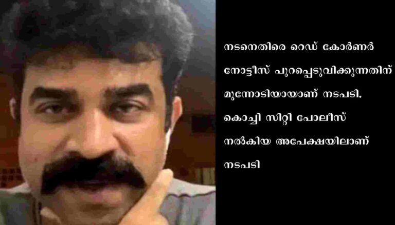 യുവനടിയെ പിഡിപ്പിച്ച കേസില്‍ വിജയ്‌ ബാബുവിനെതിരെയുളള വാറന്റ്‌ യുഎഇ പോലീസിന്‌ കൈമാറി ഇന്റര്‍പോള്‍