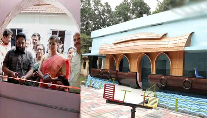 കളിവള്ളമല്ല, ഇത് ക്ലാസ്മുറിയാണ്! മുഖം മിനുക്കി മുത്താന എല്‍.പി.എസ്