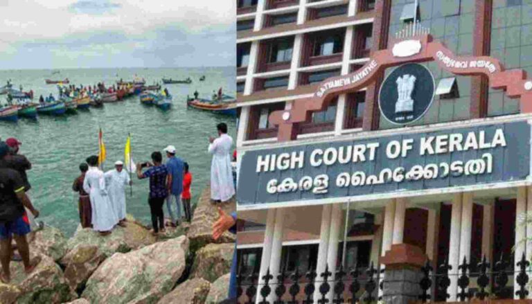 വിഴിഞ്ഞം സമരപ്പന്തല്‍ പൊളിക്കണമെന്നു ഹൈക്കോടതി: പറ്റില്ലെന്നു സമരസമിതി