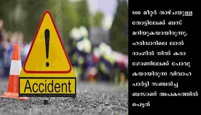 ബസ് താഴ്ചയിലേക്ക് മറിഞ്ഞ് 25 പേര്‍ മരിച്ചു