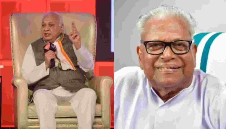 വിഎസ് അച്യുതാനന്ദന്റെ വസതി സന്ദര്‍ശിച്ച് ഗവര്‍ണര്‍