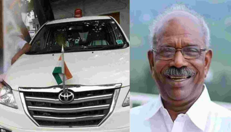എം എം മണിയുടെ കാര്‍ അപകടത്തില്‍പ്പെട്ടു