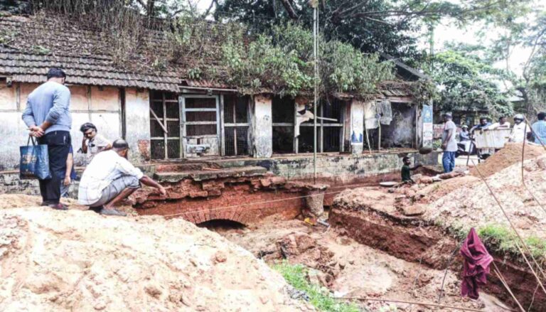 ഗുഹ: പുരാവസ്തു വകുപ്പ് ഖനനം ആരംഭിച്ചു