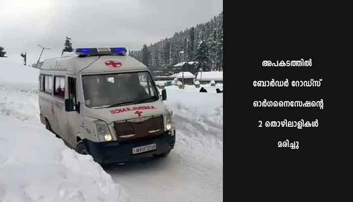 ഹിമാചലിൽ ഹിമപാതം, രണ്ട് ബി.ആർ.ഒ ഉദ്യോഗസ്ഥർ മരിച്ചു