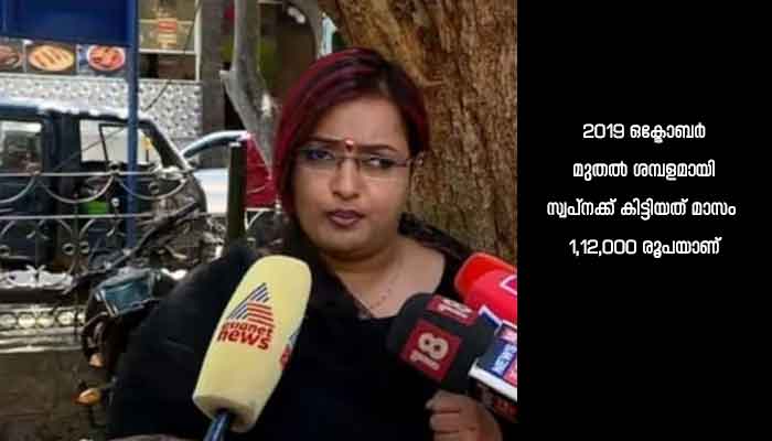 സ്പേസ് പാർക്കിലെ സ്വപ്നയുടെ നിയമനത്തിൽ ഇഡി വിശദാംശങ്ങൾ തേടുന്നു