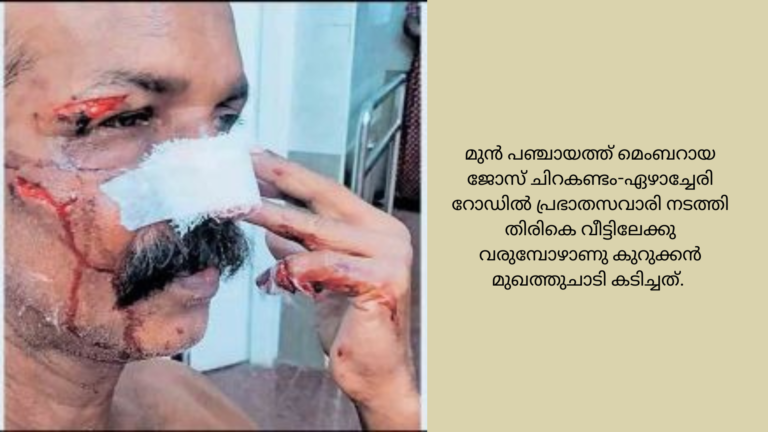 രാമപുരത്ത് കുറുക്കന്റെ ആക്രമണത്തിൽ നാലുപേർക്ക് പരിക്ക്