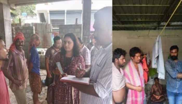 സംസ്ഥാനത്തെ അതിഥി തൊഴിലാളി ക്യാമ്പുകളിൽ വ്യാപക പരിശോധനയുമായി തൊഴിൽ വകുപ്പ്